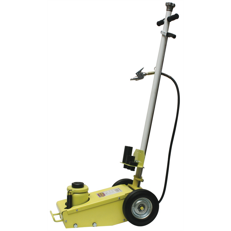 22-Ton Air Hydraulic Floor Jack-Yellowjackit