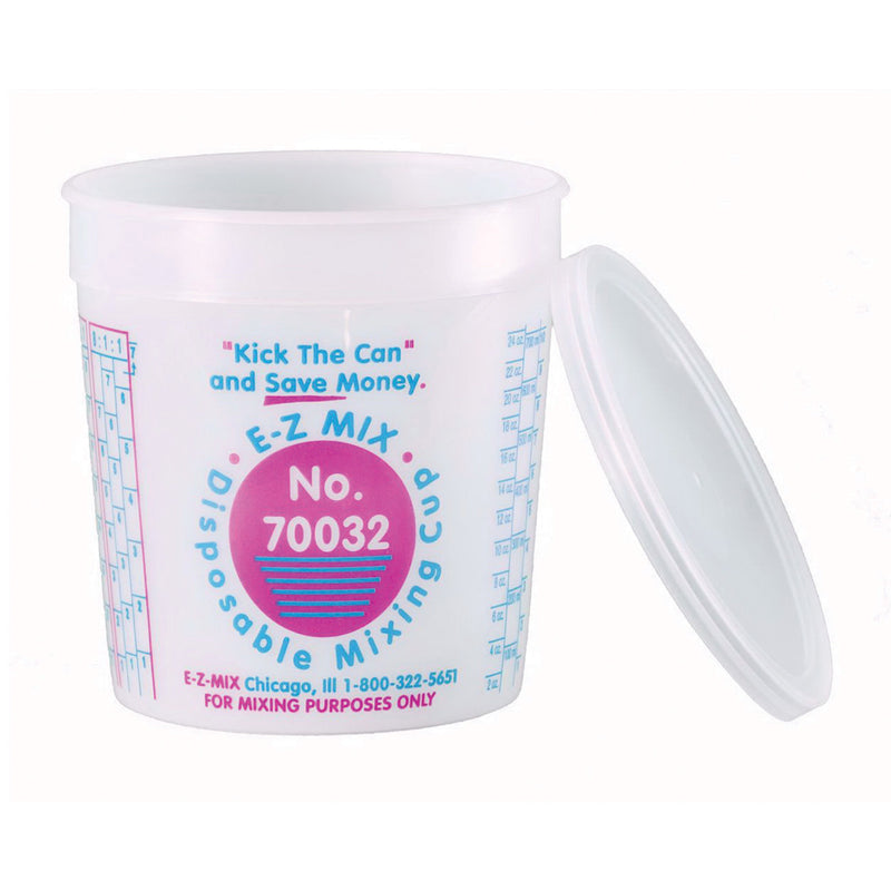E-Z Mix 70032L Lid, For 1 qt mixing cup