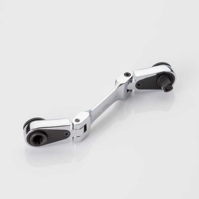 EZ RED PRODUCTS 1/4" head bit driver Stick Combination Drive Flex head ratchet - Stubby