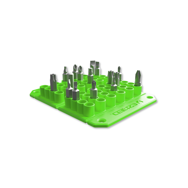 Magnetic 48 Slot Bit holder - Green