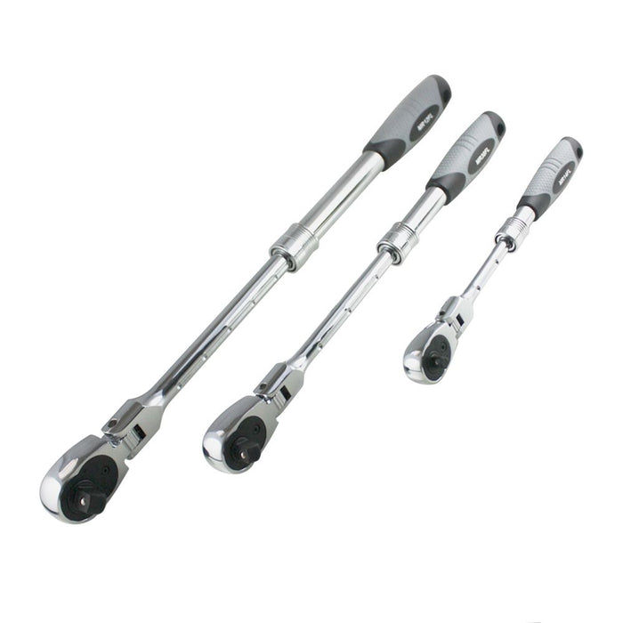 EZ RED PRODUCTS Flex Head Ratchet Extendablel Set / Locking Head, MR14FL,MR38FL,MR12FL
