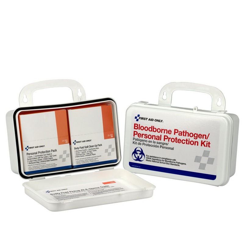 Unitized Spill Clean Up Kit Plastic Case