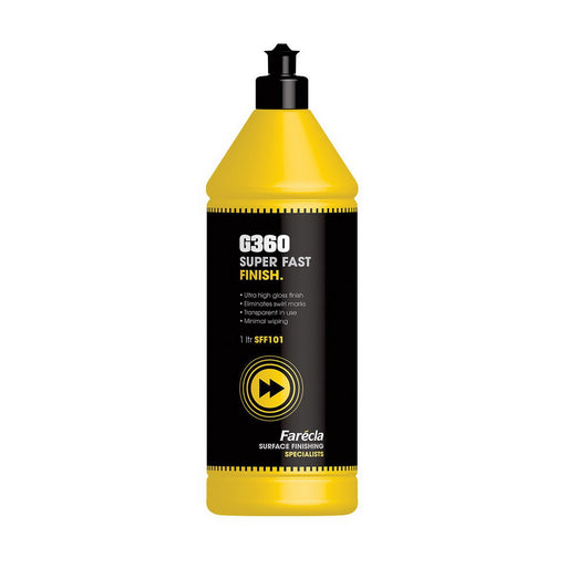 Farcla, Inc. Farecla SFF101 G360 Series Super Fast Finish, 1 L Bottle, White, Liquid