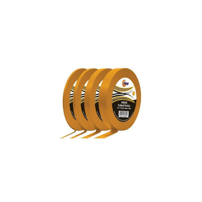 FBS (Finding Better Solutions) ProBand 48620 Fine Line Tape, 36 yd L x 1/4 in W, Stabilized Polymer