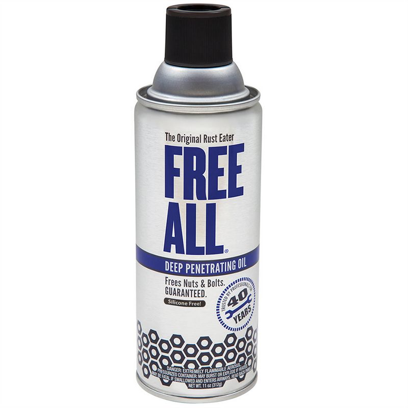 Tub o' Towels Gasoila Free All Re12 Deep Penetrating Oil, 11 Oz, Aerosol Can, Liquid, Clear,