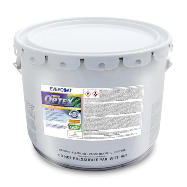 Evercoat Rage OPTEX 100137 Ultra Premium Body Filler, 3 gal Pail, Pink, Liquid