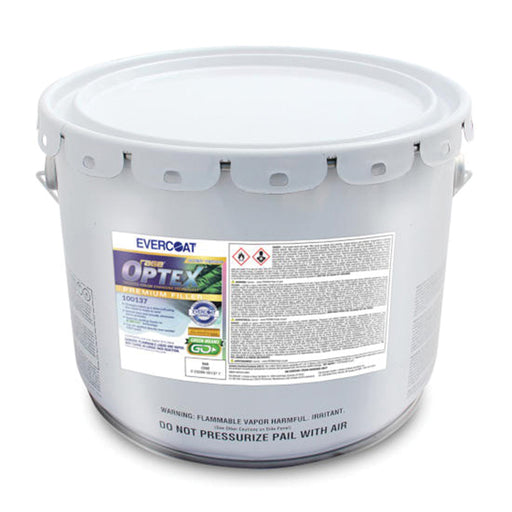 Evercoat Rage OPTEX 100137 Ultra Premium Body Filler, 3 gal Pail, Pink, Liquid