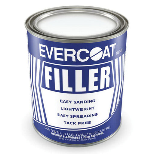 Evercoat 100141 Lightweight Body Filler, 3 L Can, Pale Yellow, Liquid