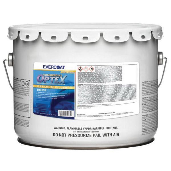 Commercial Optex 100194 Ultra Premium Body Filler, 3 gal Pail, Pink, Paste