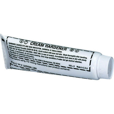 Evercoat 100359 Quick Hardening Cream Hardener, 4 oz Tube, Blue, Paste