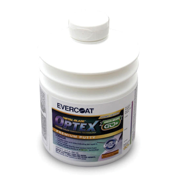 Evercoat METAL GLAZE OPTEX 100454 Ultra Premium Body Filler, 880 mL Pumptainer, Dusty Rose, Liquid