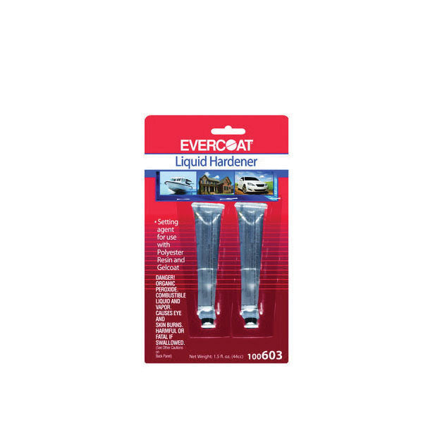 Evercoat 100603 Hardening Agent, 40 cc Squeeze Tube, Liquid — Clear