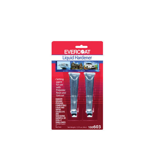 Evercoat 100603 Hardening Agent, 40 cc Squeeze Tube, Liquid — Clear