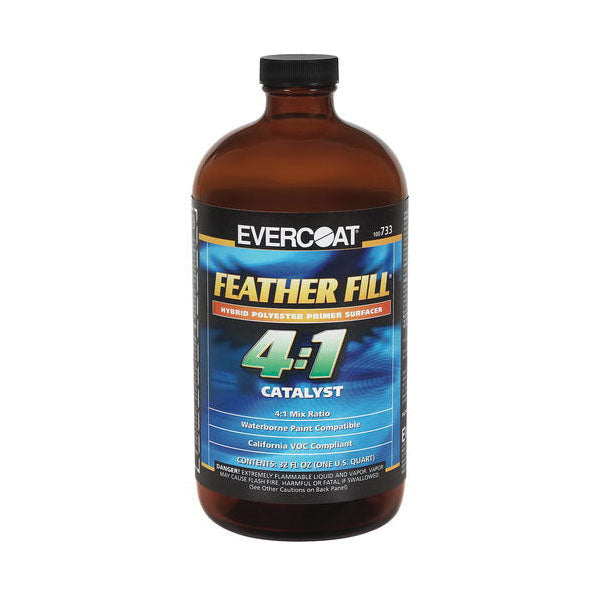 Evercoat 100733 Polyester Primer Catalyst, 946 mL, 4:1 Mixing — Clear