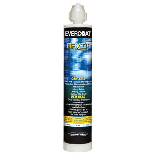 Evercoat MAXIM 100822 OEM Bead Type Seam Sealer, 250 mL Cartridge, Paste, Beige