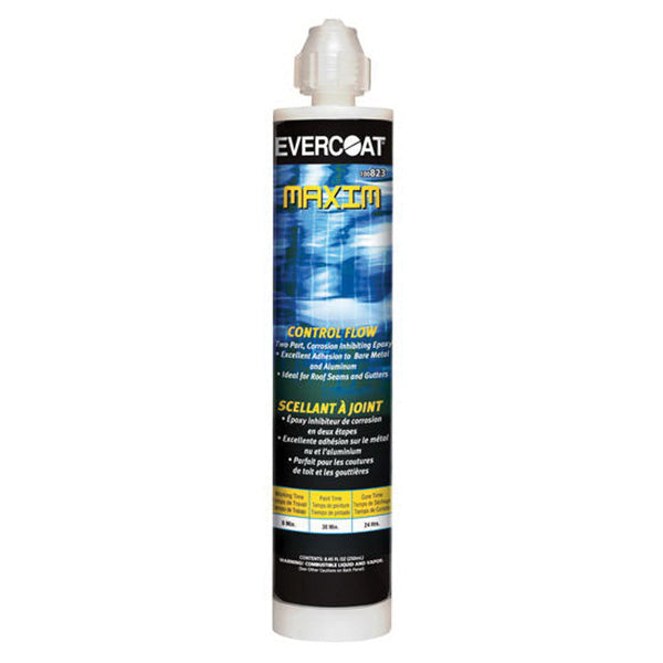 Evercoat MAXIM 100823 Control Flow Seam Sealer, 250 mL Cartridge, Liquid, Beige, 24 hr Curing