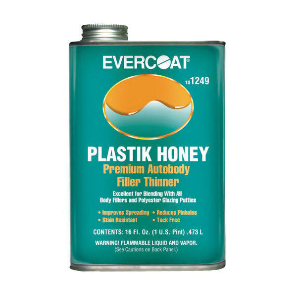 Evercoat 101249 Plastic Honey — Clear Brown-Red
