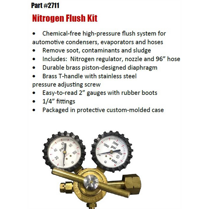 FJC REFRIGERANT Nitrogen Pressure Tester