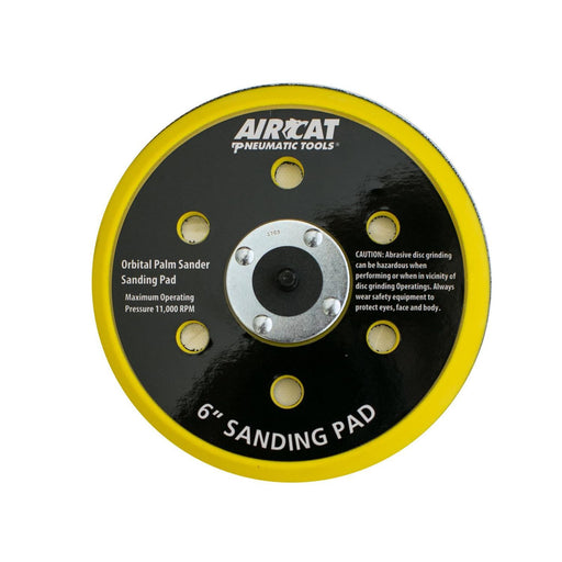 Aircat / Florida Pneumatic 6" PALM SANDER PAD 3/32" ORBIT