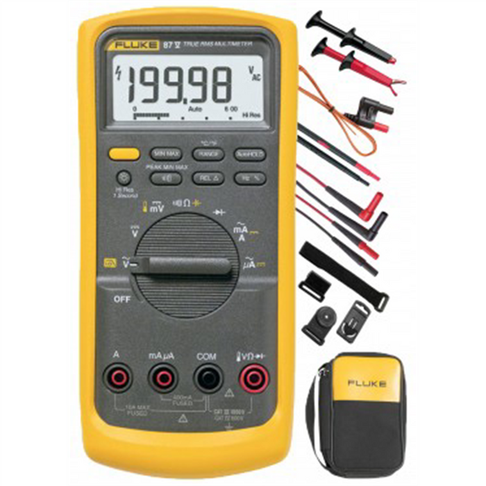 Fluke Test and Measuring Tools TRUE-RMS MULTIMETER COMBO KIT
