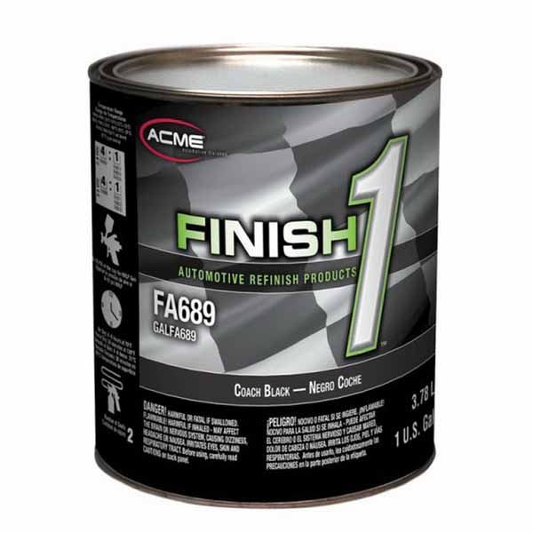 Sherwin-Williams Finish 1 FA689-1 High Performance 2.8 VOC Acrylic Enamel Top Coat, 1 gal Can, Coach