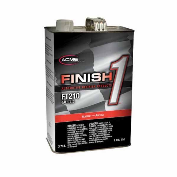 Sherwin-Williams Finish 1 FT210-1 Solvent Based Reducer, 1 gal Can, Liquid