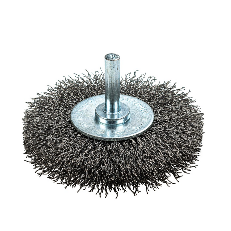 Forney Command PRO Wire Wheel Crimped 3 in x .014 in x 1/4 in Shank Part 60016