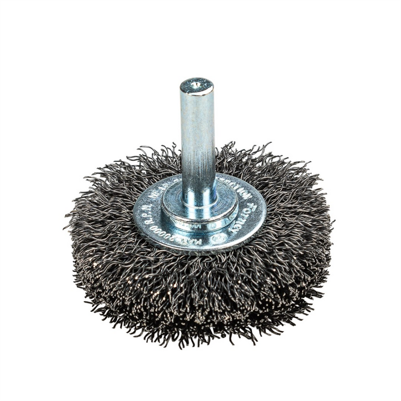 Forney Welding and Metal Working Command PRO Wire Wheel Crimped, 2 in x .014 in x 1/4 in Shank, Bulk