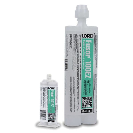 LORD Fusor Adhesives Fusor 100EZ Heat Set Sandable Repair Adhesive, 10.1 oz Cartridge, Beige, Paste