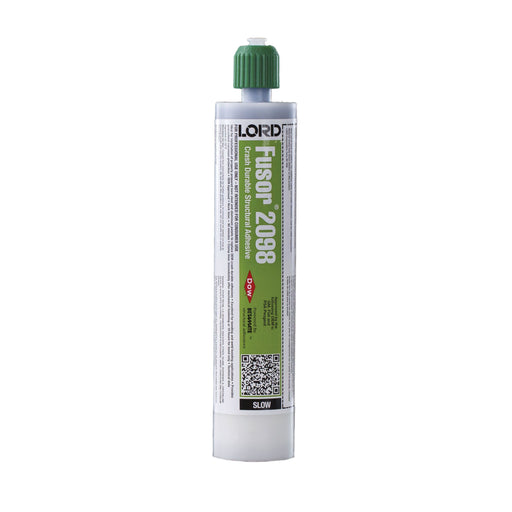 LORD Fusor Adhesives Fusor 2098 Crash Durable/Slow Structural Adhesive, 6.59 oz, Paste, Blue, 90 min