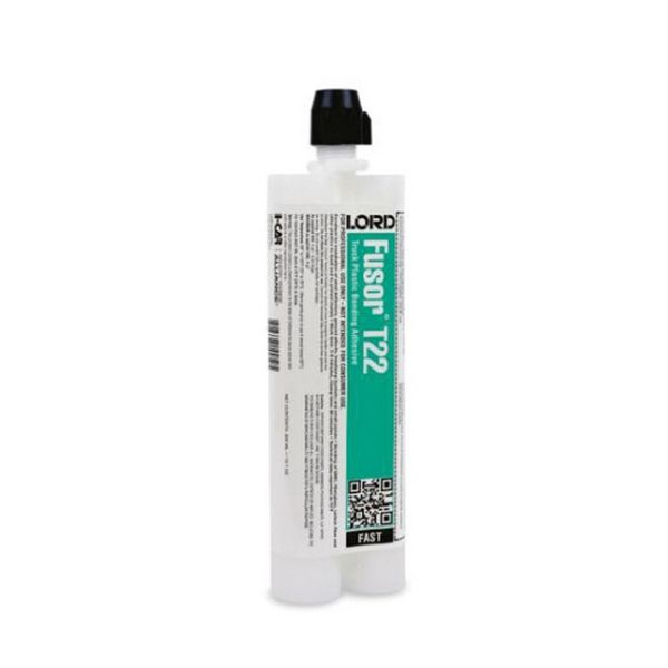 LORD Fusor Adhesives Fusor T22 Fast Structural Bonding Adhesive, 7.1 oz Cartridge, Liquid, Brown
