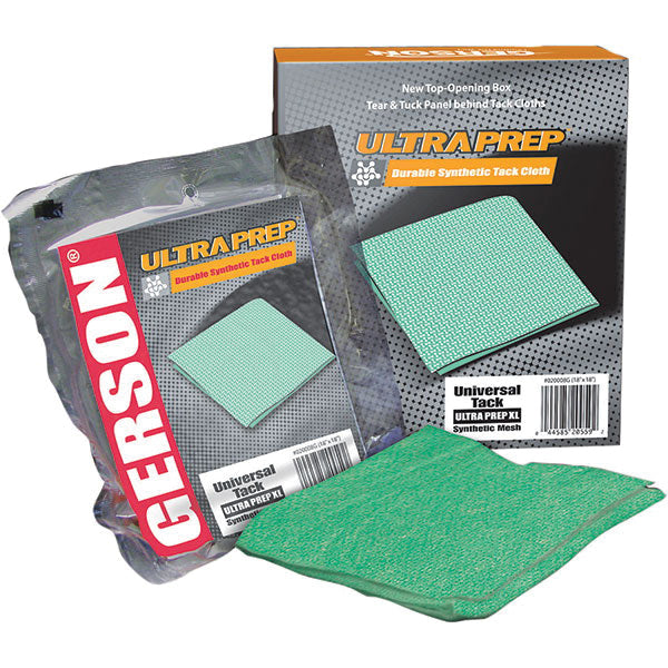 Gerson Ultra Prep&reg 020008G Tack Cloth, 18 in L x 18 in W, Green