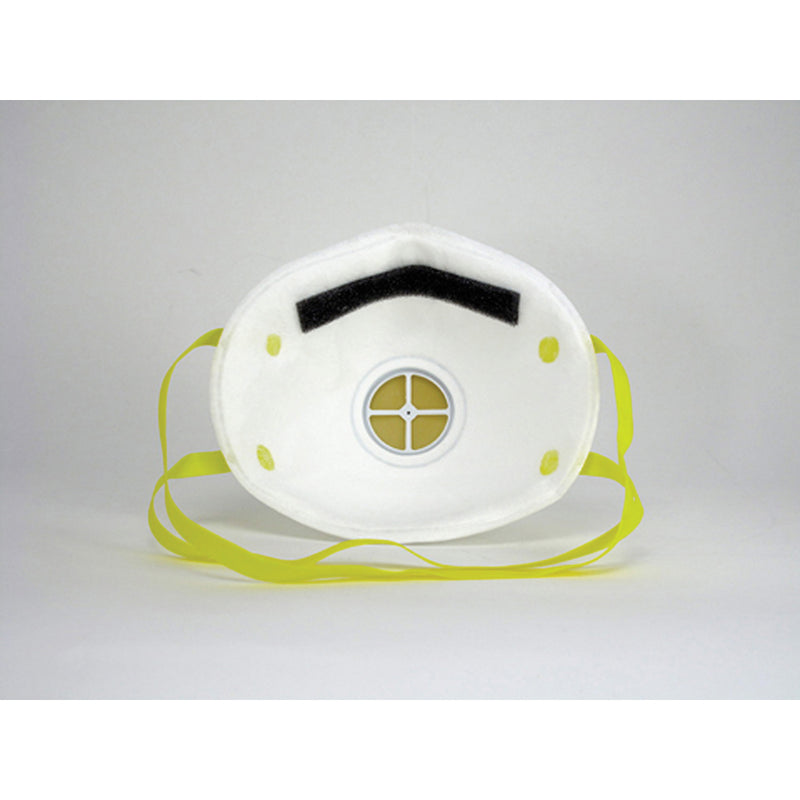 Gerson 081740 General Purpose Particulate Respirator with Valve, One Size Fits All, N95 — White — view 3