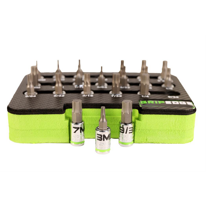 20-PC 1/4" Short RPT Hex Driver Set HA20S