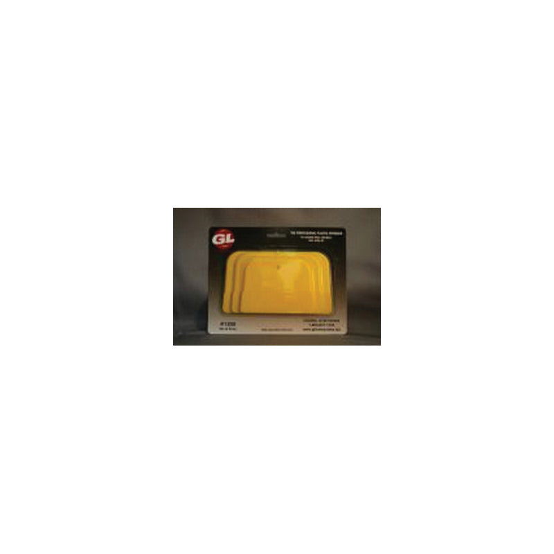 GL Enterprises Enterprises 1200 Carded Autobody Spreader, 6 in L x 4 in W, Straight Edge, Plastic, Y