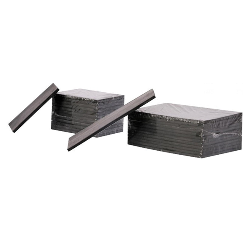 Enterprises 1303 Flexible Rubber Squeegee, 3 in L x 2 in W, Rubber, Black