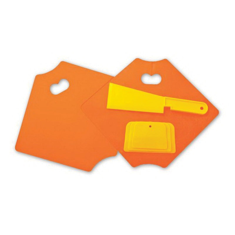 GL Enterprises Enterprises Quick Mix 1700 Plastic Composite Mixing Board, Polypropylene — Orange