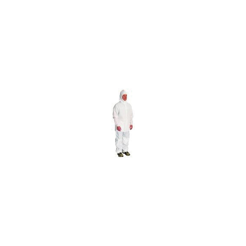GL Enterprises Enterprises 2590 Breathable Painter's Protection Jacket, 2X-Large, White/Blue, Nylon