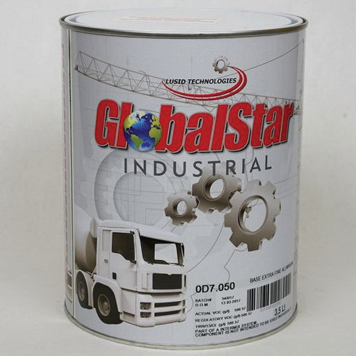 Globalstar 0D7050 Mixing Toner, 3.5 L Can, Extra Fine Aluminum