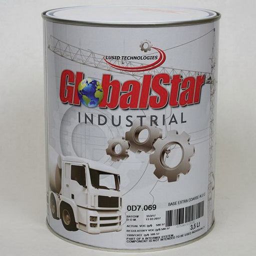 Globalstar 0D7069 Mixing Toner, 3.5 L Can, Base Extra Coarse Aluminum