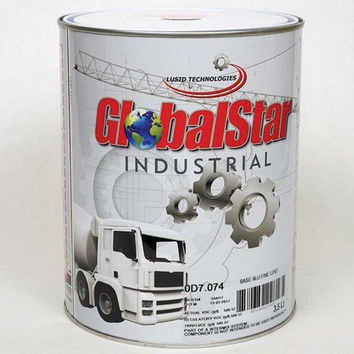 Globalstar 0D7074 Mixing Toner, 3.5 L Can, Base Extra Fine Aluminum