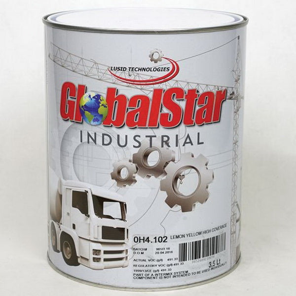 Globalstar 0H4102 Mixing Toner, 3.5 L Can, HS Lemon Yellow