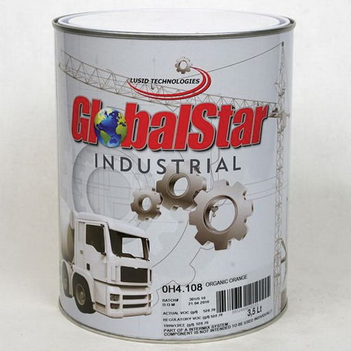 Globalstar 0H4108 Mixing Toner, 3.5 L Can, Orange