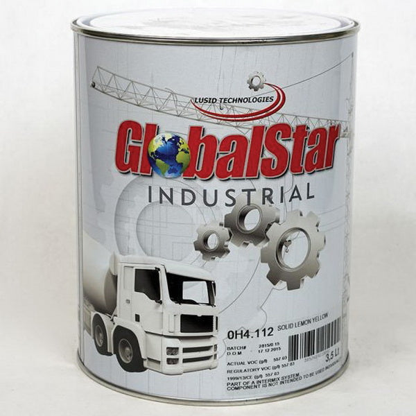 Globalstar 0H4112 Mixing Toner, 3.5 L Can, Lemon Yellow