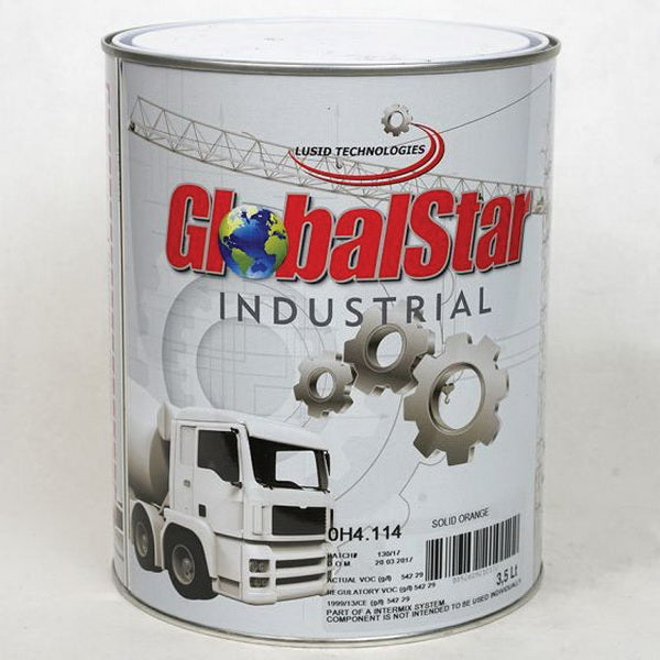 Globalstar 0H4114 Mixing Toner, 3.5 L Can, Orange