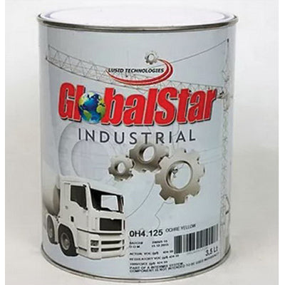 Globalstar 0H4125 Mixing Toner, 3.5 L Can, Ochre Yellow