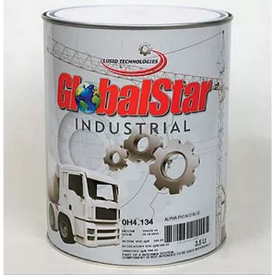 Globalstar 0H4134 Mixing Toner, 3.5 L Can, Alpha Pthalo Blue