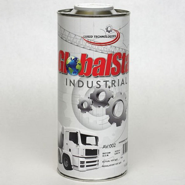 Globalstar AV.002(Q) Hardener, 1 qt Can, Clear, Liquid, Use With: L2, L4, and L6 Series Top Coat Bin