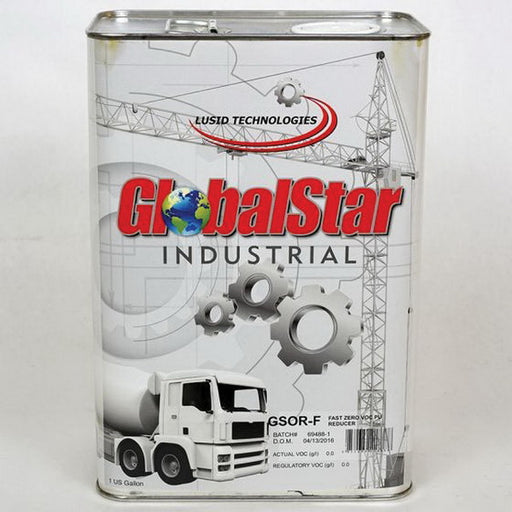 Globalstar GSOR-F Polyurethane Reducer, 1 gal Can, Clear, Liquid, Fast Speed/Temperature