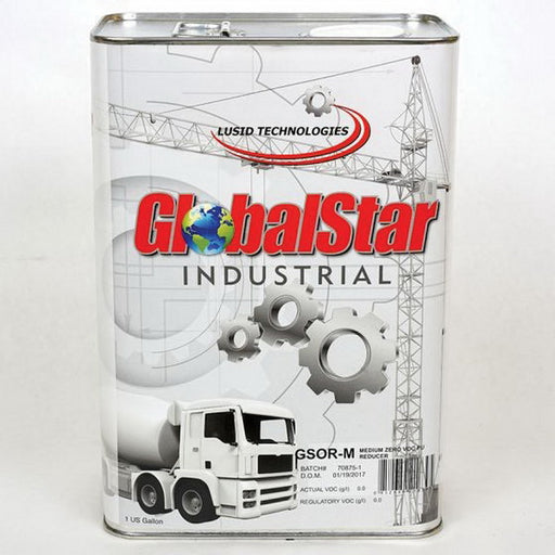 Globalstar GSOR-M Polyurethane Reducer, 1 gal Can, Clear, Liquid, Medium Speed/Temperature